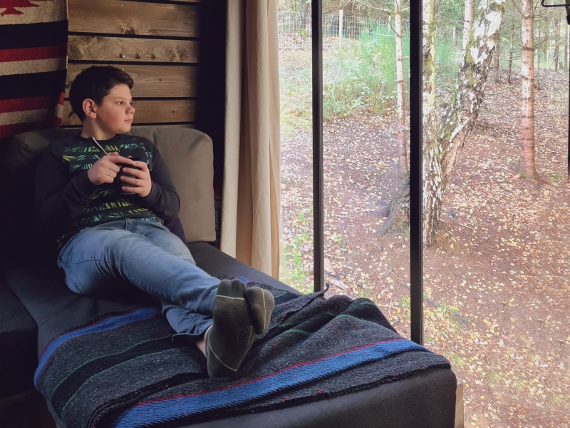 Tiny house in de Ardennen met kinderen