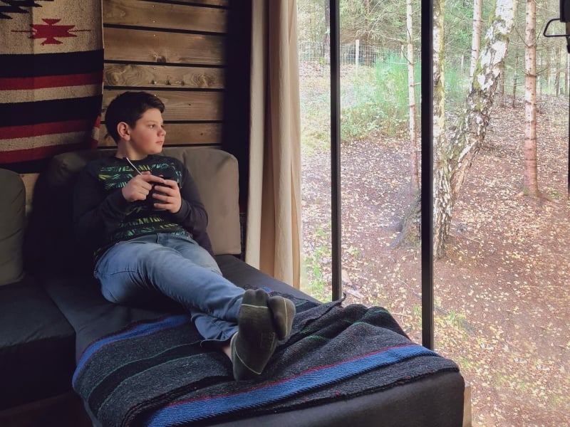 Tiny house in de Ardennen met kinderen