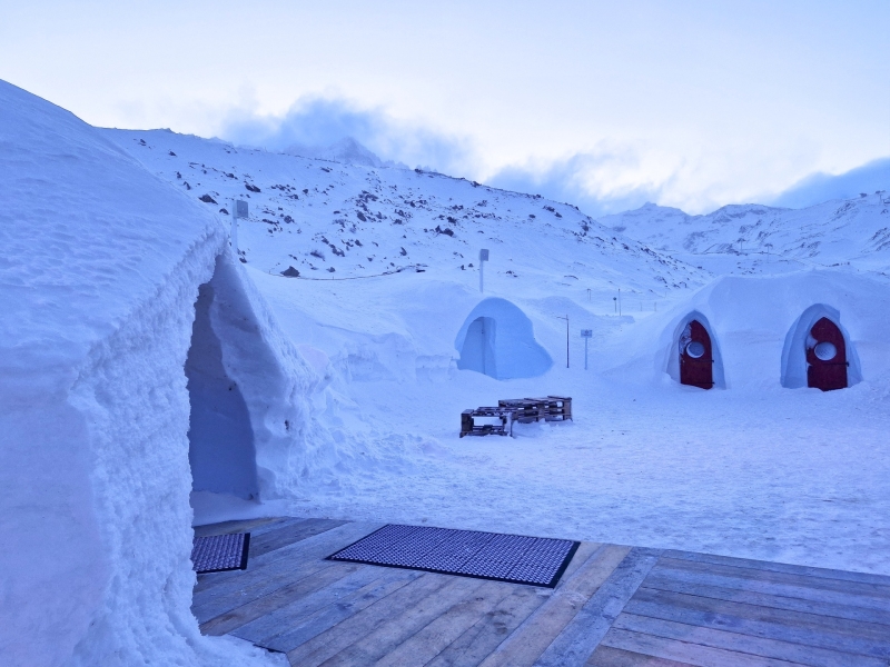 Igloo Bar panorama Val Thorens Igloo Bar panorama Val Thorens