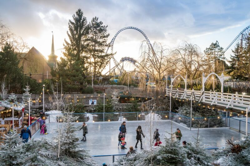 Europa-Park in de kerstvakantie