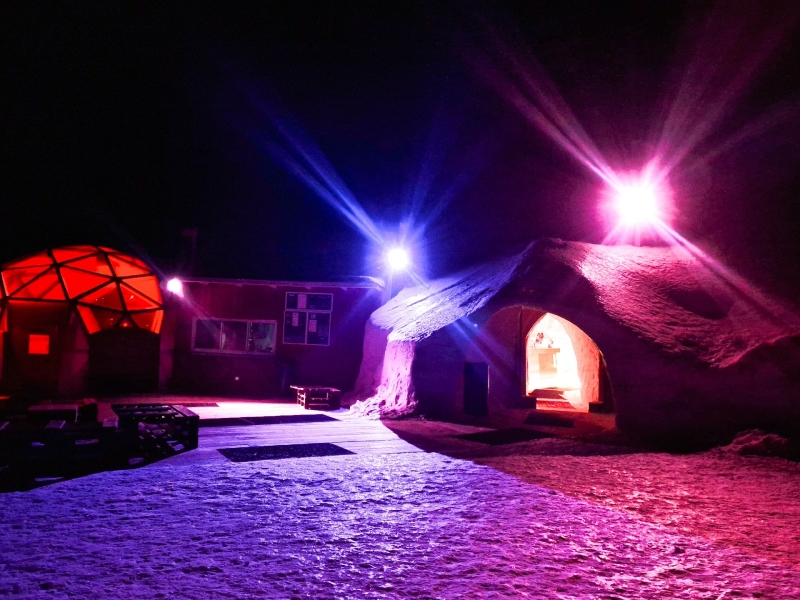 IJsbar en iglo Val Thorens IJsbar en iglo Val Thorens