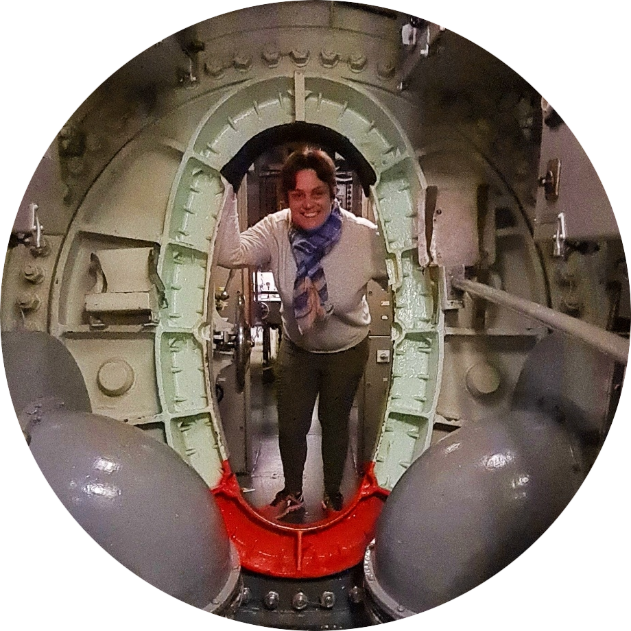 In de onderzeeër Espadon Saint-Nazaire