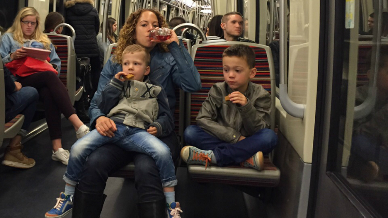Is de metro in Parijs handig met kinderen?