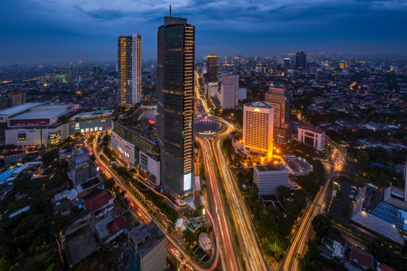 Jakarta met kinderen