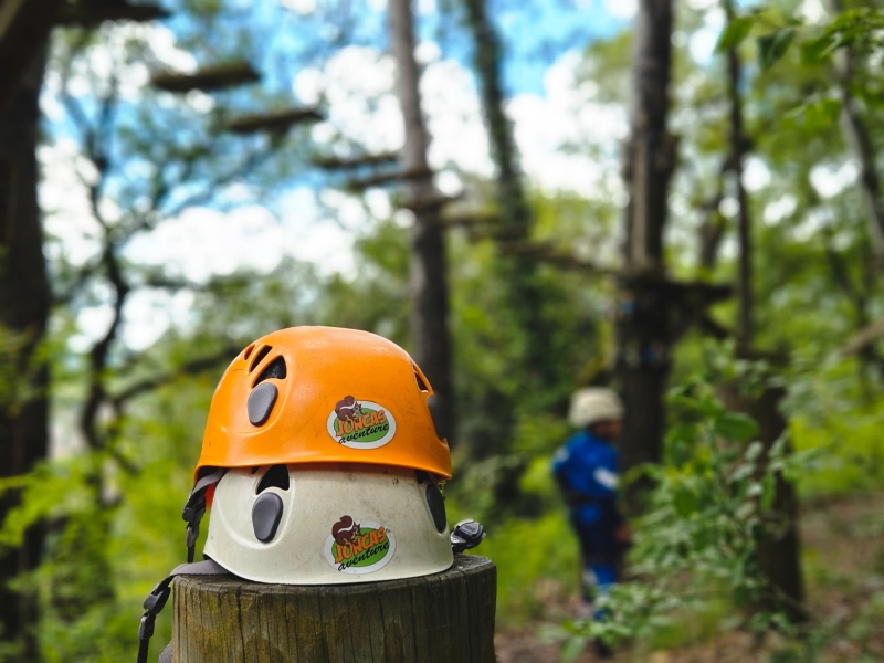 Joncas Aventure klimpark Ardèche