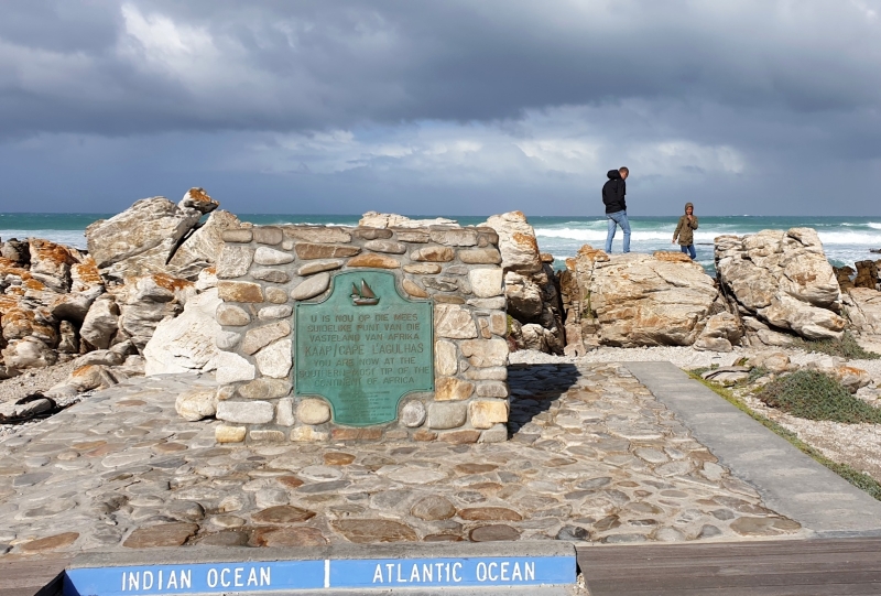 Kaapstad met kinderen Cape Agulhas