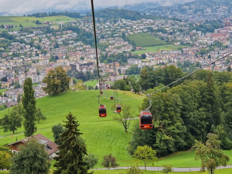 Kabelbaan Golden Round trip Pilatus Kulm