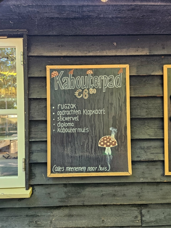 Kabouterpad Heidecafé de Strabrechtse Heide Heeze