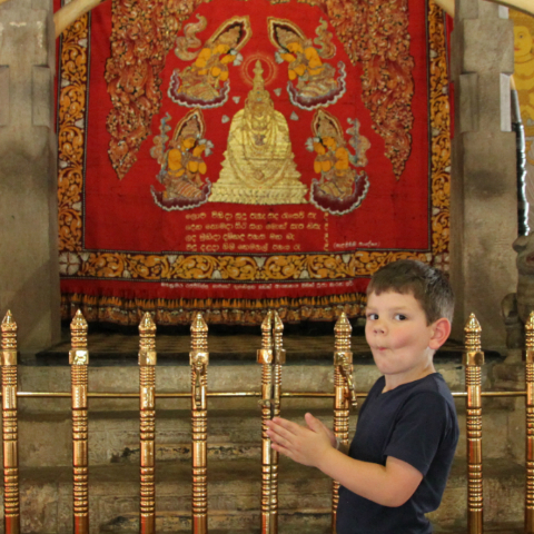 Kandy met kinderen bezoeken
