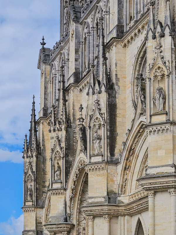 Kathedraal Orléans met kinderen