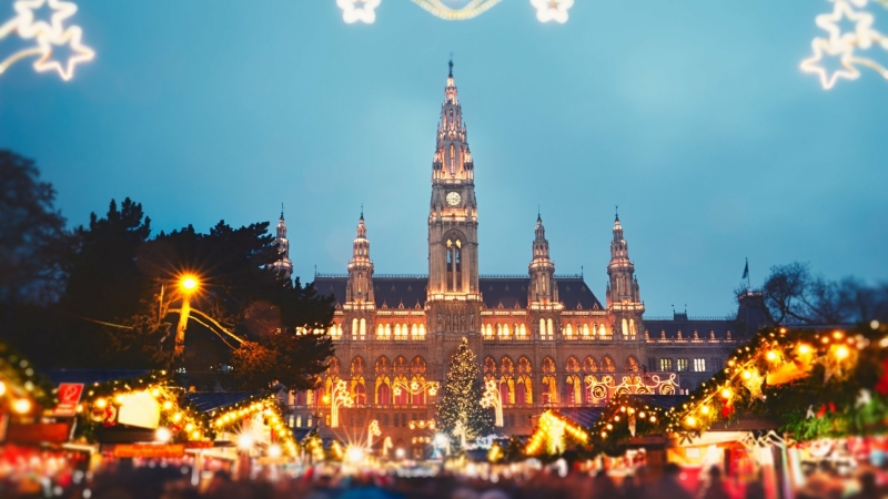 Kerstmarken in Wenen