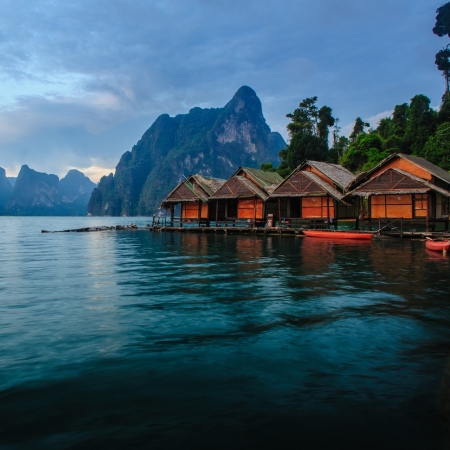 Khao Sok Thailand met kinderen
