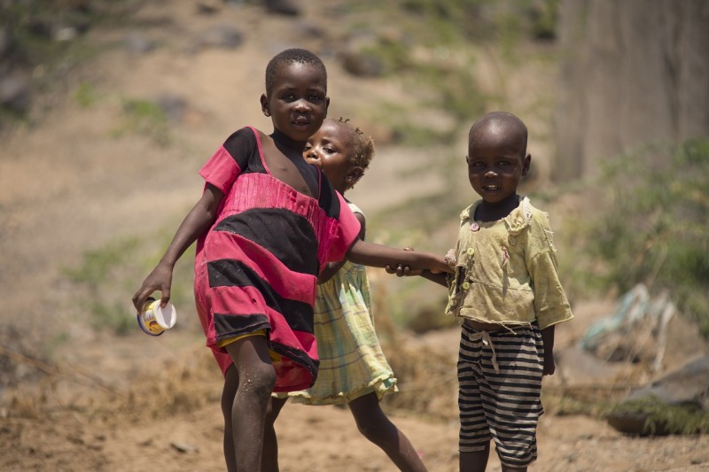 Kinderen in Kenia