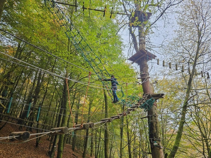 Kindvriendelijk CapNature klimpark