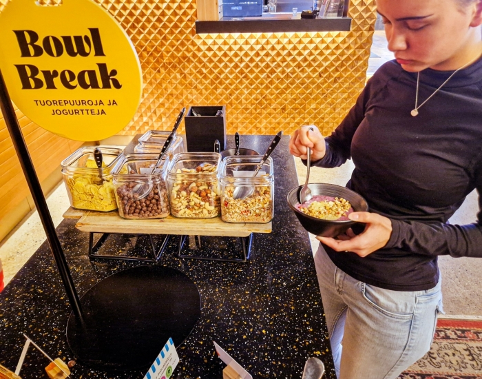 Kindvriendelijk ontbijt en lekkers in Break Sokos Hotel Tahko