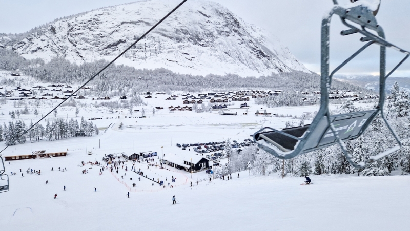 Kindvriendelijk skiliften Brokke Zuid-Noorwegen