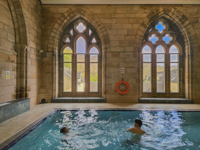 Kindvriendelijke accommodatie Fort Augstus met zwembad