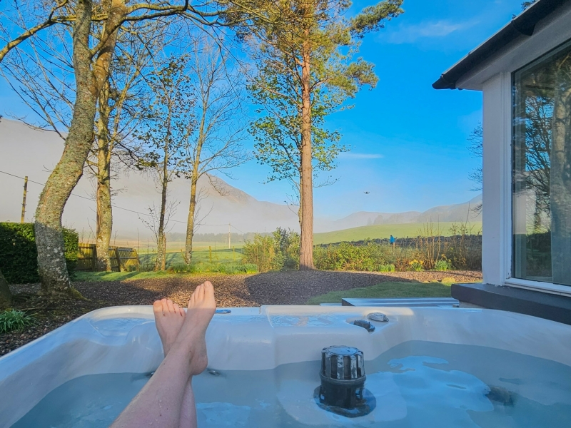 Kindvriendelijke lodge met hottub Schotland