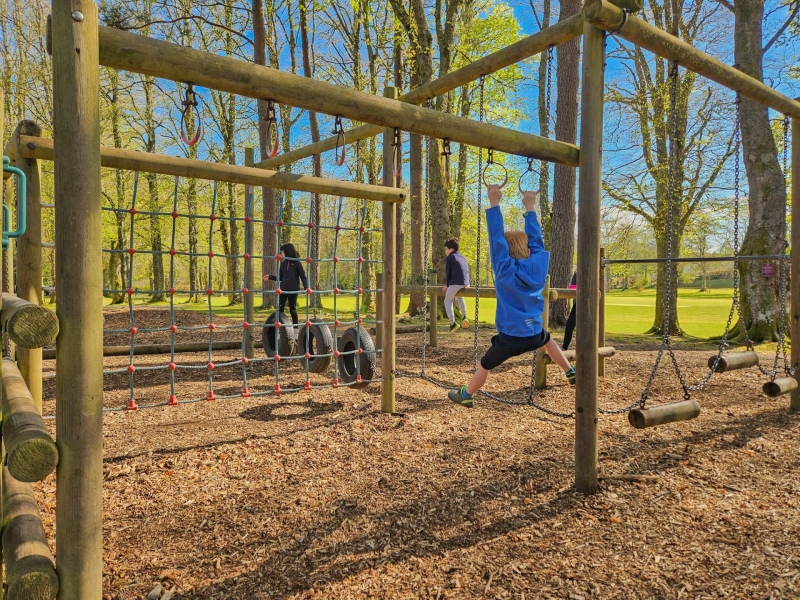 Kindvriendelijke overnachting Schotland met speeltuin