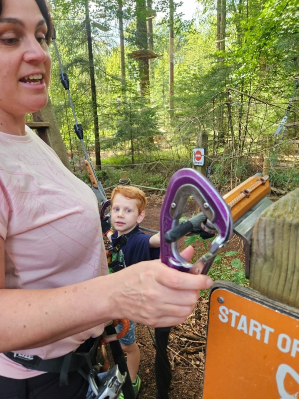 Klimpark Apeldoorn Route