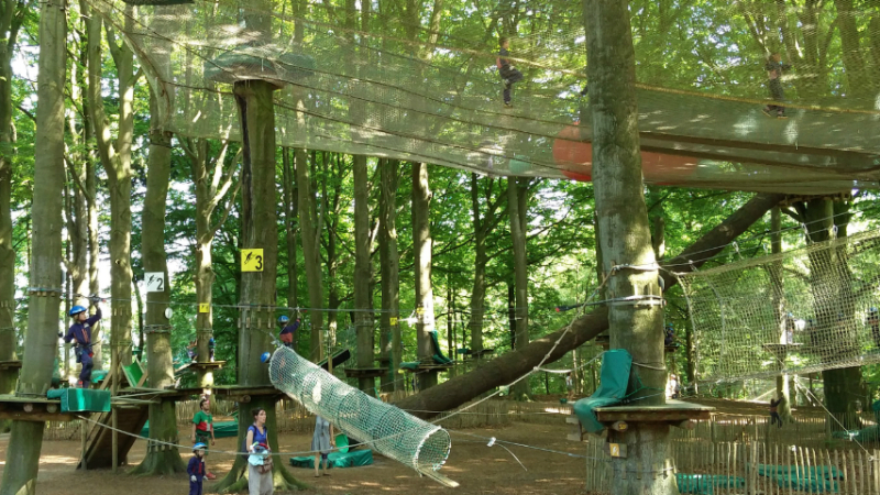 Klimpark-Belgische Ardennen met kinderen