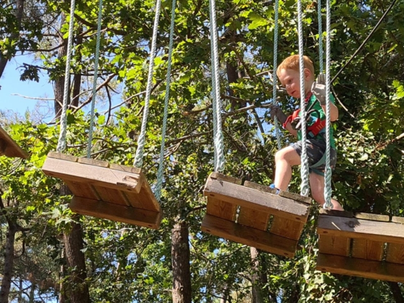 Klimparken in Toscane met kinderen