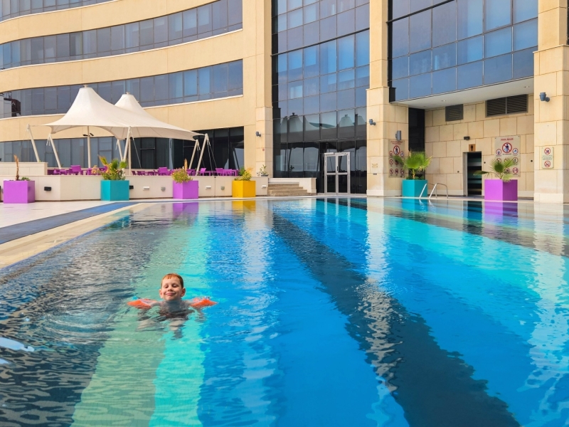 Koeweit met kinderen