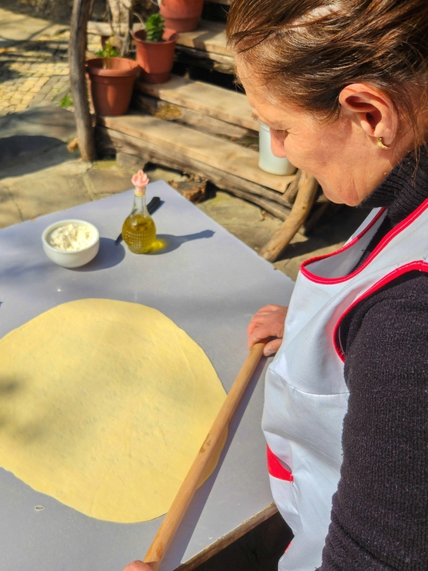 Koken met mama Lumturie Albanie