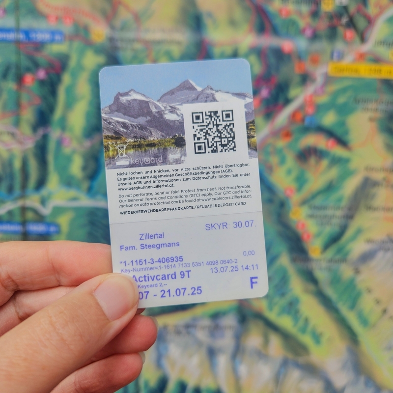 Kortingskaart Zillertal ActivCard Oostenrijk