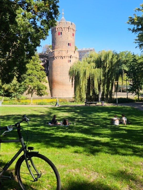 Kronenburgerpark met kinderen