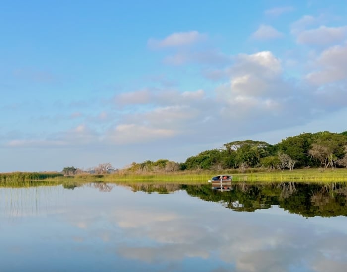 Lake St Lucia bij de lodge