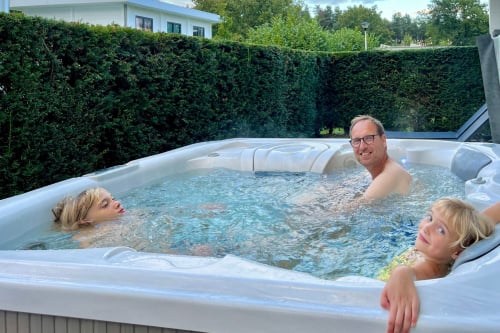 Landal Mooi Zutendaal bubbelbad bij de villa