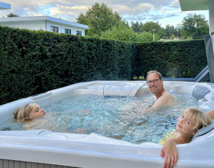 Landal Mooi Zutendaal bubbelbad bij de villa