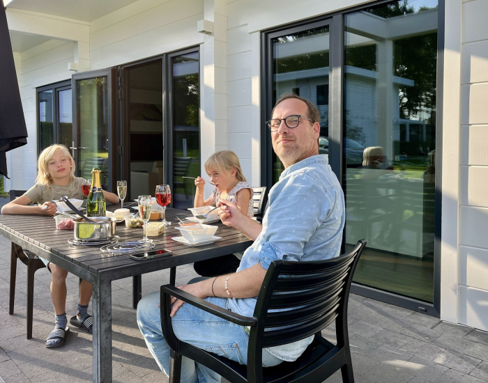 Landal Mooi Zutendaal eten op het terras