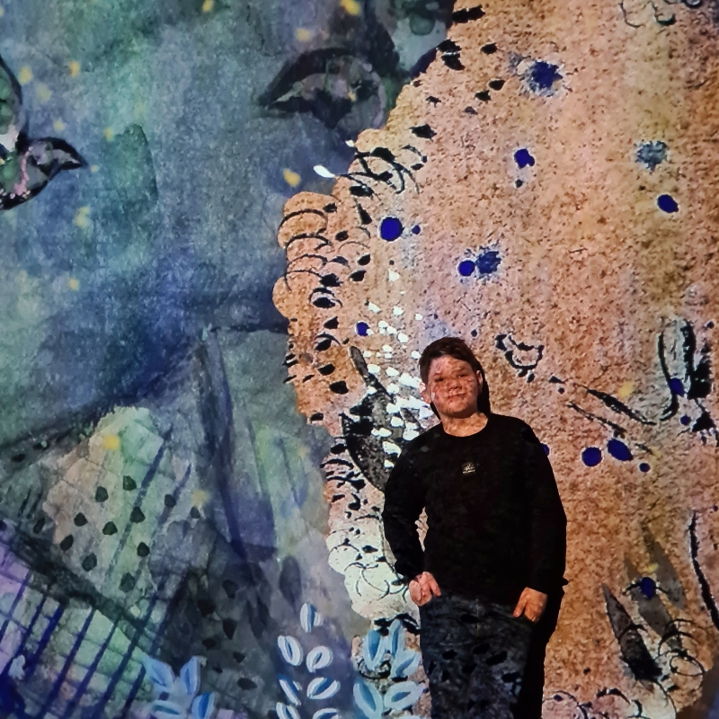 L'Atelier des Lumières met tiener