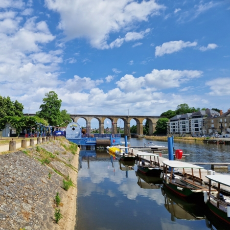 Laval rivier de Mayenne