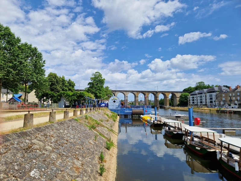 Laval rivier de Mayenne
