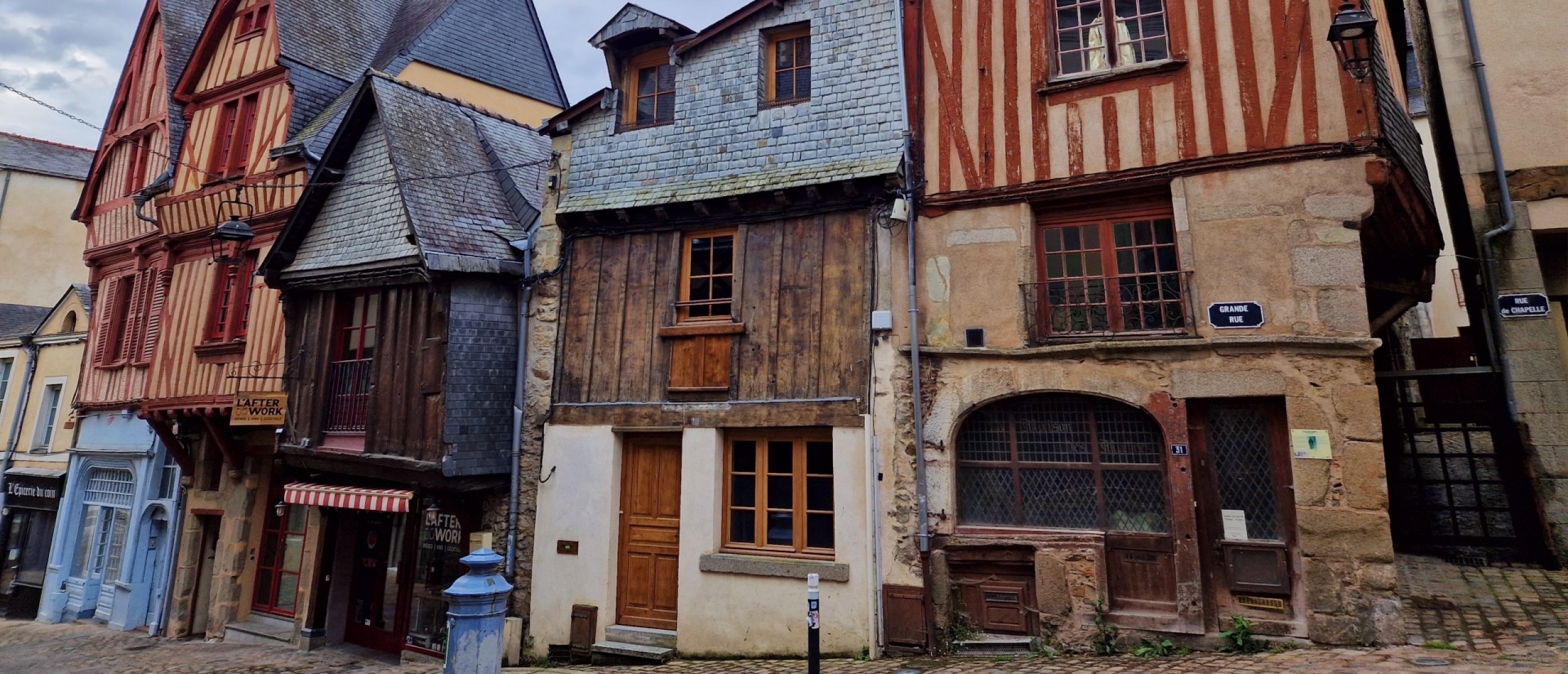 Laval Mayenne stad Frankrijk