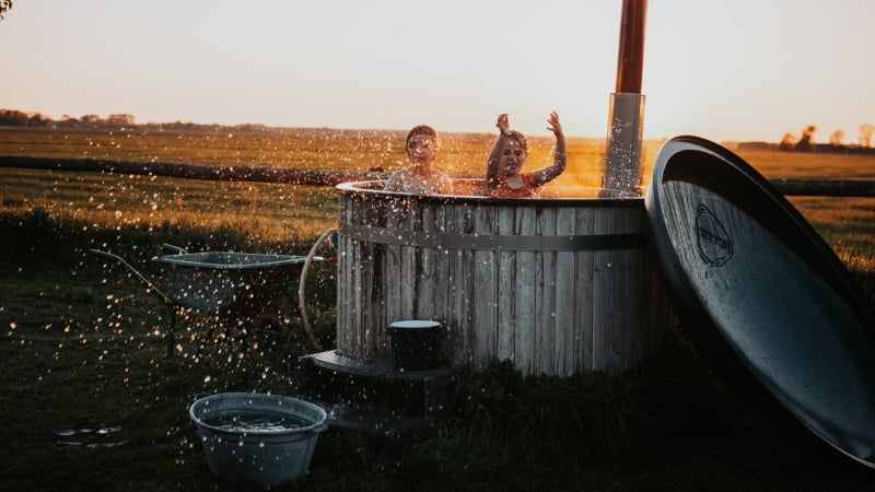 Leuk Boerenbed met hottub in Nederland