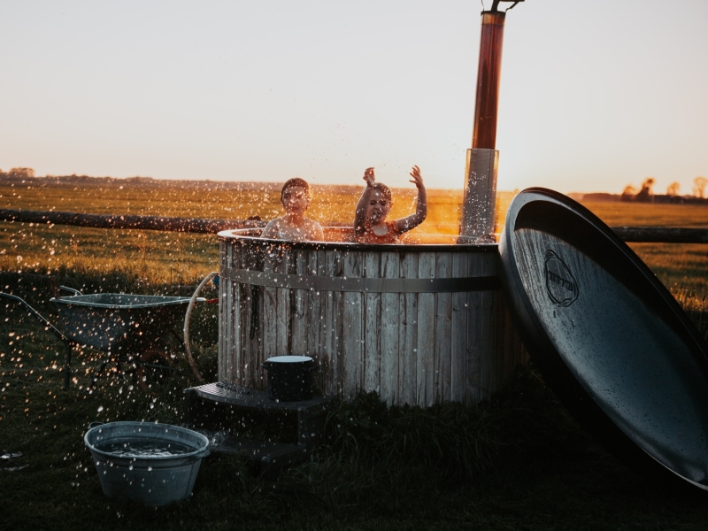 Leuk Boerenbed met hottub in Nederland