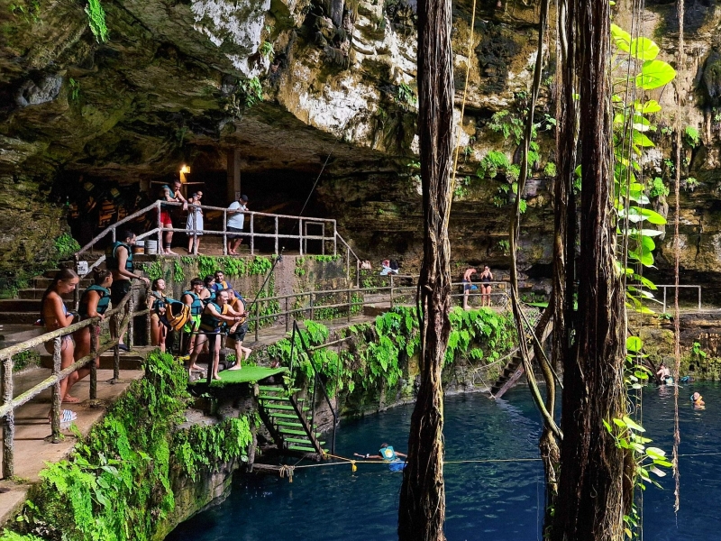 Leuke cenote voor gezinnen