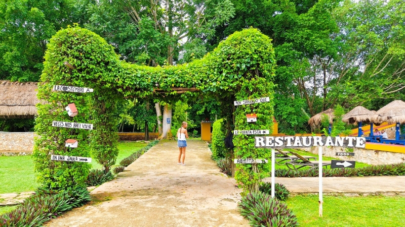 Leuke cenote voor gezinnen met restaurant