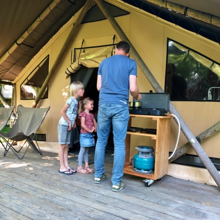 Leuke huttopia in Bretagne met kinderen