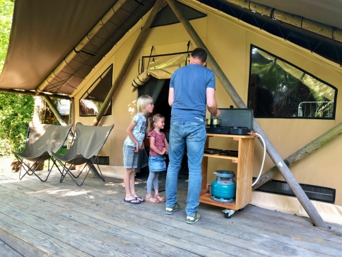 Leuke huttopia in Bretagne met kinderen