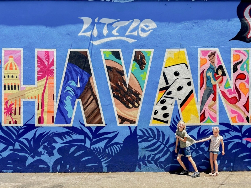 Little Havana Amerika met kinderen