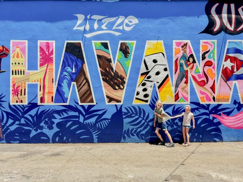 Little Havana Amerika met kinderen
