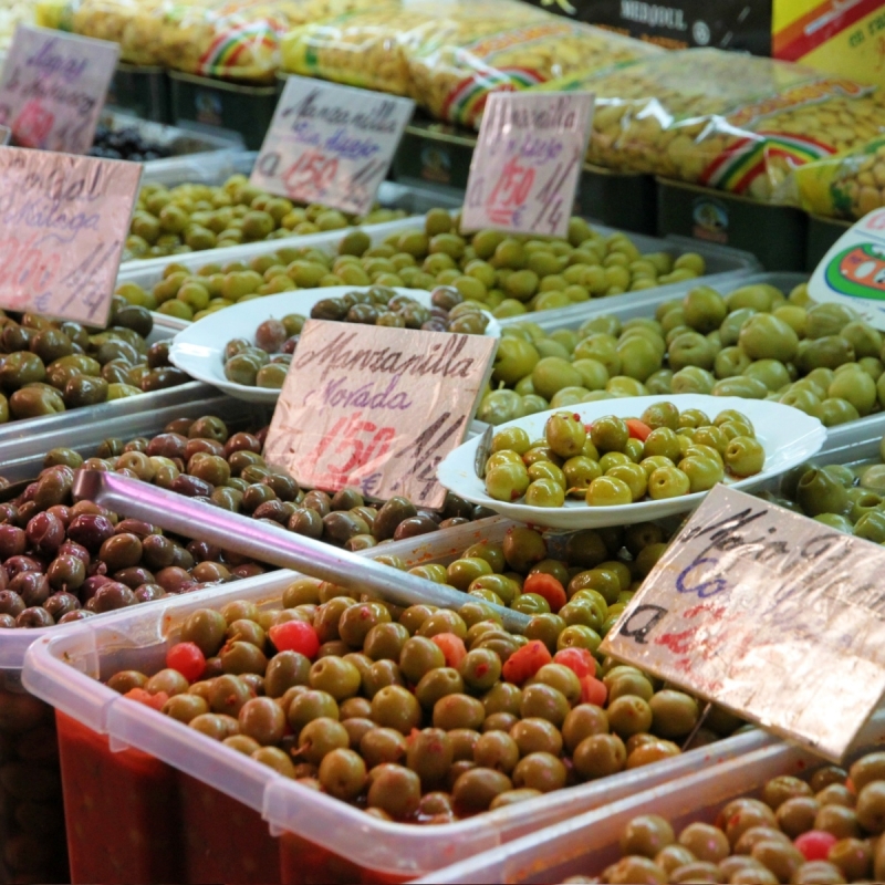 Markt bezoeken in Malaga met kinderen Markt bezoeken in Malaga met kinderen