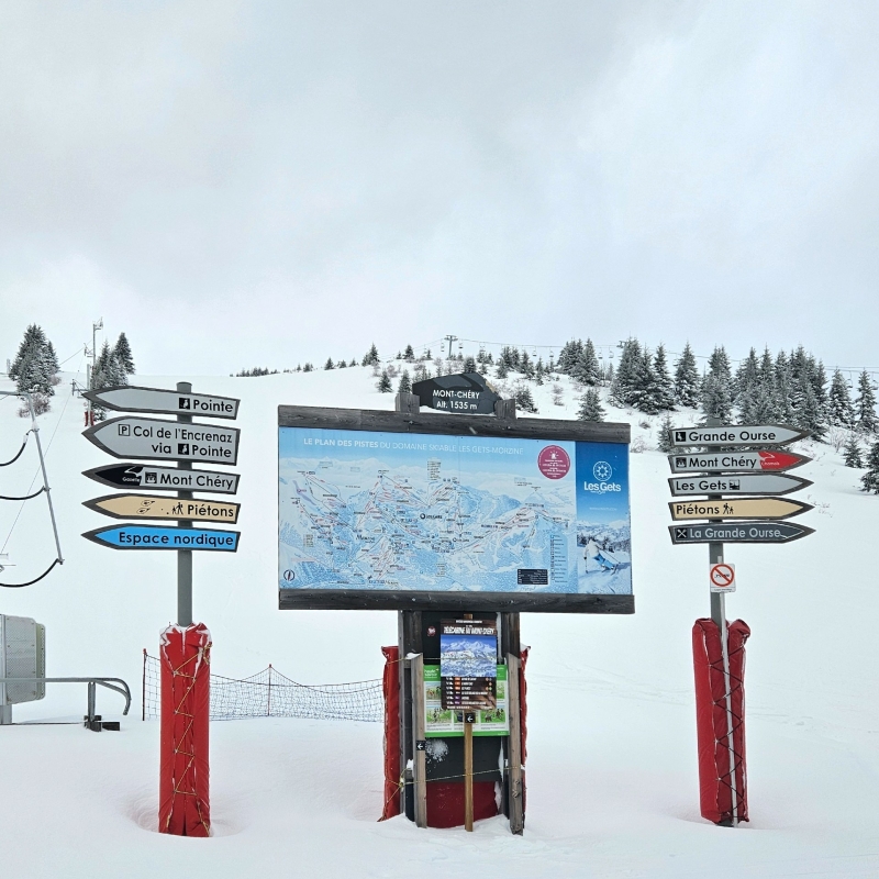 Mont-Chéry wandelen in Les Gets