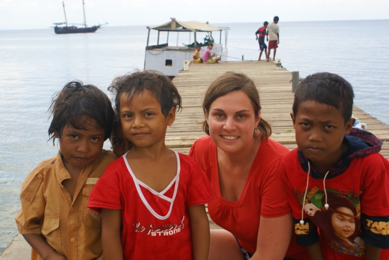 Moyo Island boottrip Indonesië met kids