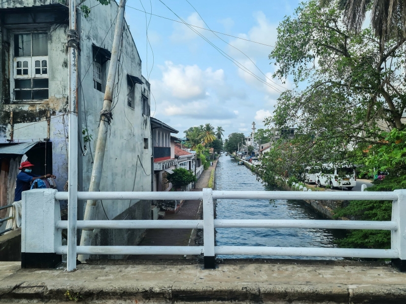 Negombo met kinderen Dutch Canal Negombo met kinderen Dutch Canal